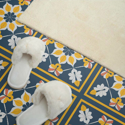 Pvc wandpaneel Bloemmotief in symmetrie