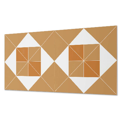 Pvc wandpaneel Geometrie in tinten