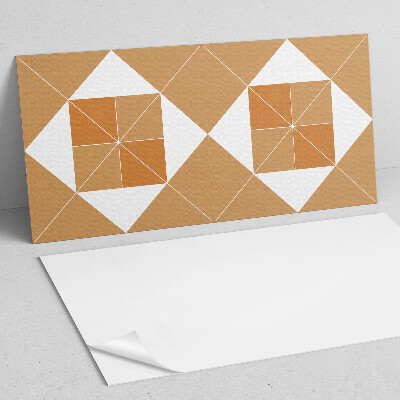 Pvc wandpaneel Geometrie in tinten