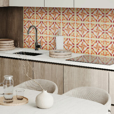 Vinyl wandbekleding Abstract bloemenpatroon