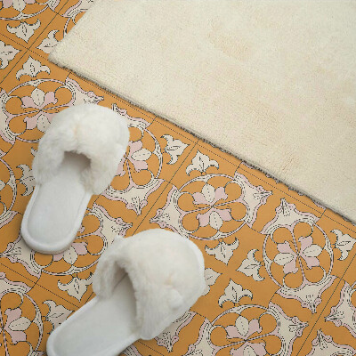 Pvc wandpaneel Bloemenpatroon in mozaïek