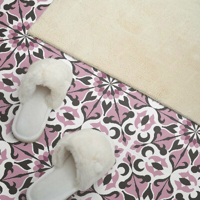 Vinyl wandpaneel Plantenpatroon in symmetrie