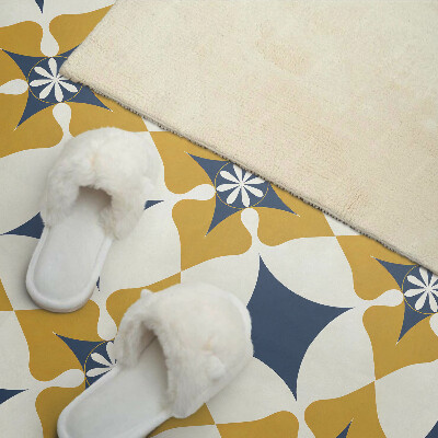 Vinyl wandpaneel Bloemenpatroon met symmetrie