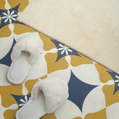 Vinyl wandpaneel Bloemenpatroon met symmetrie