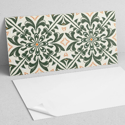 Pvc wandpaneel Bloemenpatroon met bladeren