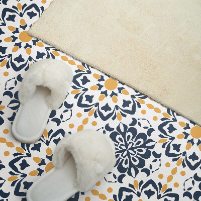 Vinyl wandpaneel Bloemenmandala patroon