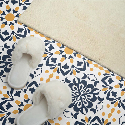 Vinyl wandpaneel Bloemenmandala patroon