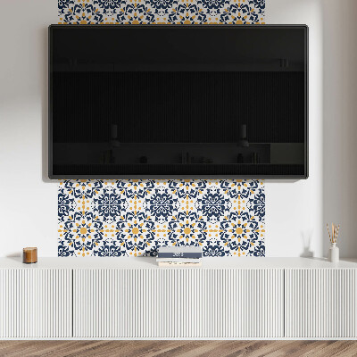 Vinyl wandpaneel Bloemenmandala patroon