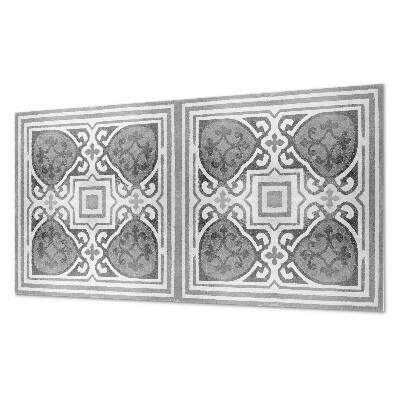 Pvc wandpaneel Patroon met ornamenten in symmetrie