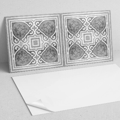 Pvc wandpaneel Patroon met ornamenten in symmetrie