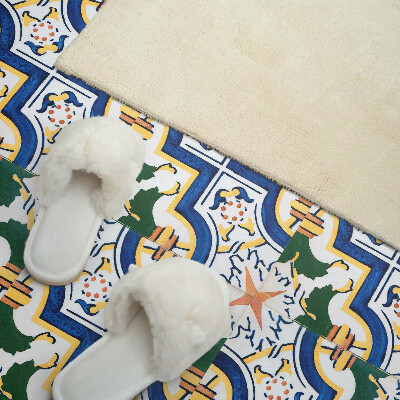 Vinyl wandbekleding Gepatroneerde tegels