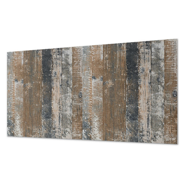 Vinyl wandpaneel Planken in natuurlijke stijl