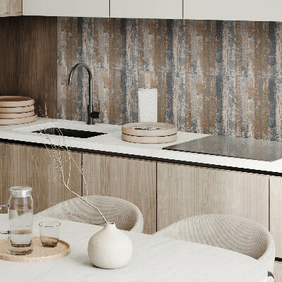 Vinyl wandpaneel Planken in natuurlijke stijl