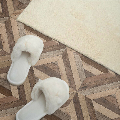 Vinyl wandbekleding Houten paneelpatroon