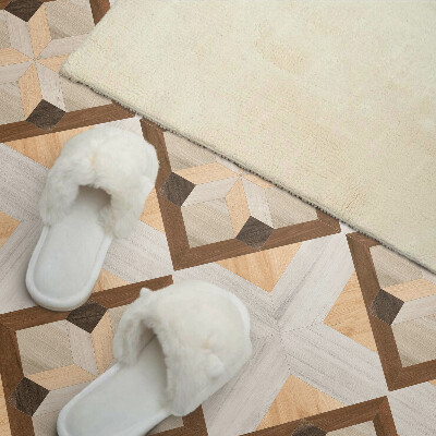 Pvc wandpaneel Geometrisch patroon in een vierkant