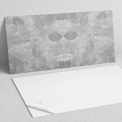 Pvc wandpaneel Zeshoekig patroon in mozaïek