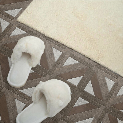 Vinyl wandpaneel Hout- en betongeometrie