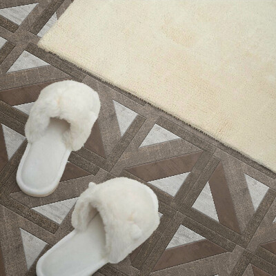 Vinyl wandpaneel Hout- en betongeometrie