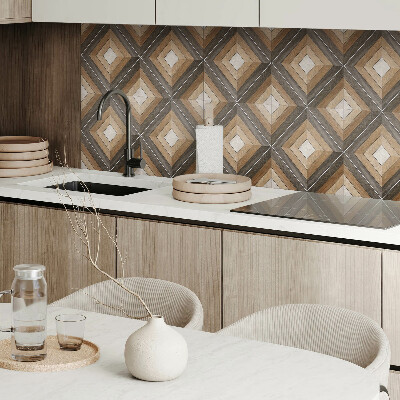 Pvc wandpaneel Geometrisch ruitpatroon