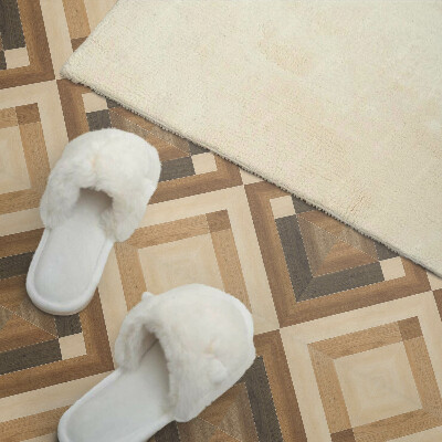 Vinyl wandbekleding Geometrisch ruitjespatroon