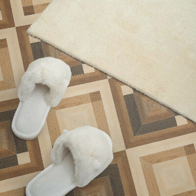 Vinyl wandbekleding Geometrisch ruitjespatroon