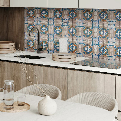 Pvc wandpaneel Mozaïekpatroon met ornamenten