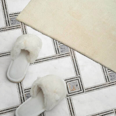 Vinyl wandbekleding Geometrisch patroon met lijnen