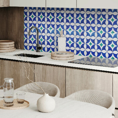 Vinyl wandpaneel Geometrische tegelpatronen