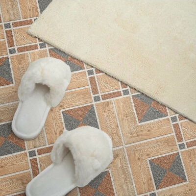 Pvc wandpaneel Geometrisch patroon met hout