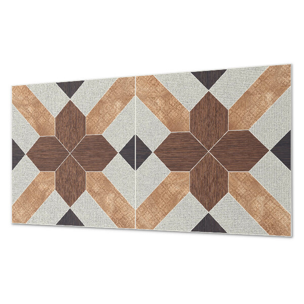 Vinyl wandpaneel Geometrisch patroon met motief