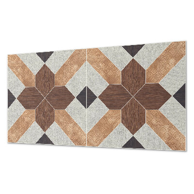 Vinyl wandpaneel Geometrisch patroon met motief