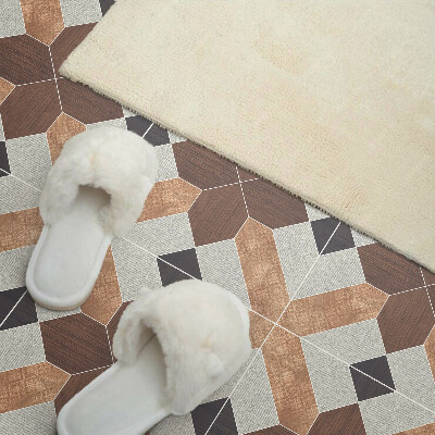 Vinyl wandpaneel Geometrisch patroon met motief