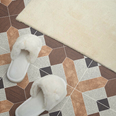 Vinyl wandpaneel Geometrisch patroon met motief