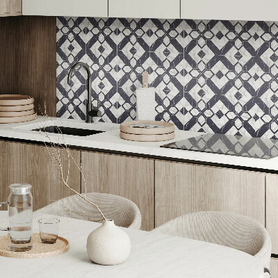Vinyl wandbekleding Geometrisch marmerpatroon