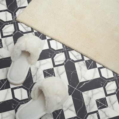 Vinyl wandbekleding Geometrisch marmerpatroon