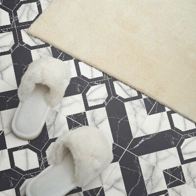 Vinyl wandbekleding Geometrisch marmerpatroon