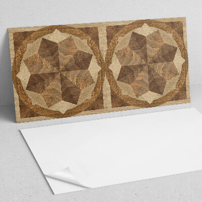 Vinyl wandpaneel Meerlagig geometrisch patroon