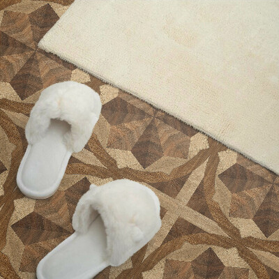 Vinyl wandpaneel Meerlagig geometrisch patroon