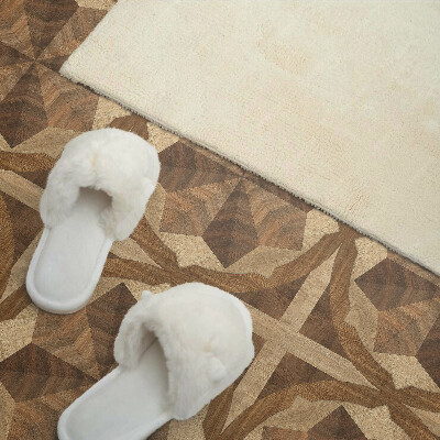 Vinyl wandpaneel Meerlagig geometrisch patroon