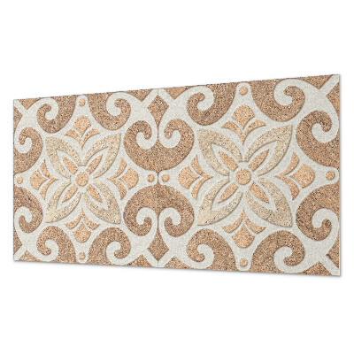 Pvc wandpaneel Bloemenpatroon met ornamenten