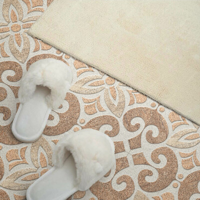 Pvc wandpaneel Bloemenpatroon met ornamenten