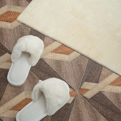 Vinyl wandbekleding Geometrisch houtpatroon