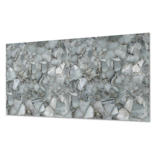 Pvc wandpaneel Steenmozaïek met aderen