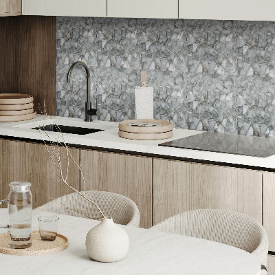 Pvc wandpaneel Steenmozaïek met aderen