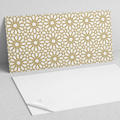 Vinyl wandbekleding Geometrisch patroon met sterren