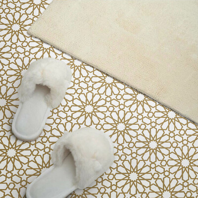 Vinyl wandbekleding Geometrisch patroon met sterren