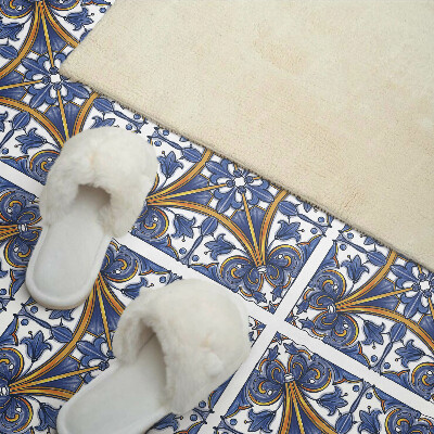 Vinyl wandpaneel Plantenpatroon met ornamenten