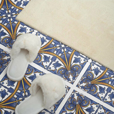 Vinyl wandpaneel Plantenpatroon met ornamenten