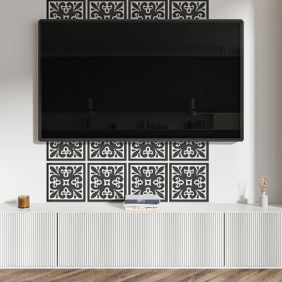 Pvc wandpaneel Patroon met elegante motieven