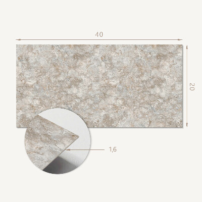 Vinyl wandbekleding Natuursteenpatroon